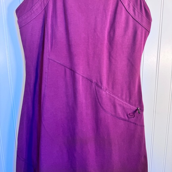 Mountain Hardwear Organic Cotton Sleeveless Purple Women's Dress Size Medium - Picture 3 of 16